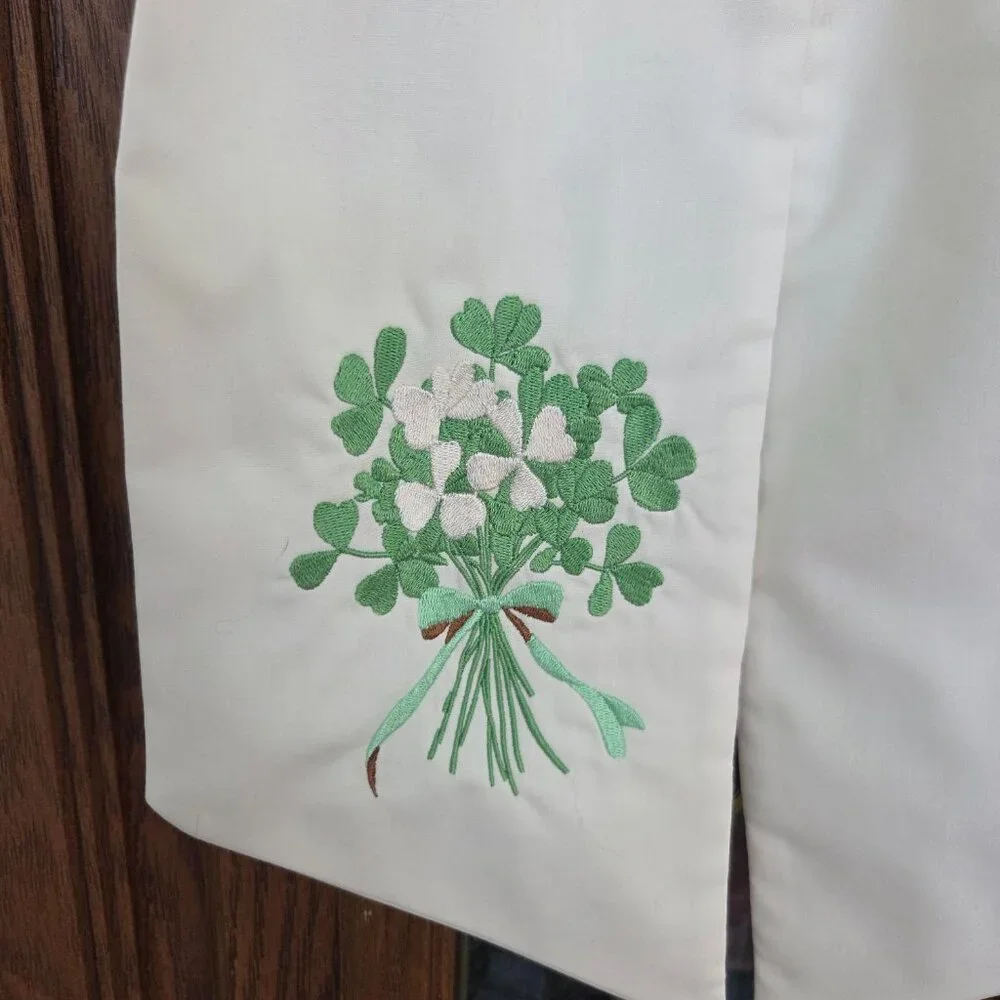 St. Patrick's Day Wreath Sash--$25--New